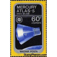 Hungary 1975 Mercury-Atlas 5-Stamps-Hungary-Mint-StampPhenom