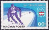Hungary 1975 Winter Olympic Games - Innsbruck, Used-Stamps-Hungary-StampPhenom