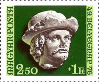 Hungary 1976 49th Stamp Day - Gothic Sculptures from Buda Castle-Stamps-Hungary-Mint-StampPhenom