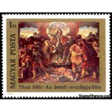 Hungary 1976 Diet of Ónod by Mór Than-Stamps-Hungary-Mint-StampPhenom