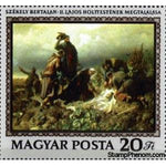 Hungary 1976 Finding the Corpse of King Ludwig II, Bertalan Székely-Stamps-Hungary-Mint-StampPhenom