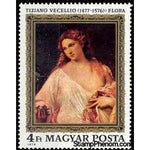 Hungary 1976 Flora, Tiziano Vecellio (ca.1515)-Stamps-Hungary-Mint-StampPhenom