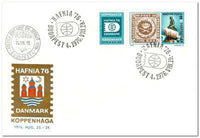 Hungary 1976 Hafnia 76 International Stamp Exhibition - Copenhagen-Stamps-Hungary-StampPhenom