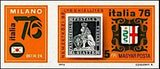 Hungary 1976 International Stamp Exhibition ITALIA '76, Milan-Stamps-Hungary-Mint-StampPhenom