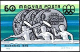 Hungary 1976 Men's Solo Kayak and Women's Pairs Kayak (silver medals)-Stamps-Hungary-Mint-StampPhenom