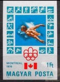 Hungary 1976 Swimming-Stamps-Hungary-Mint-StampPhenom