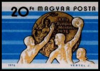 Hungary 1976 Water-polo (Gold medal)-Stamps-Hungary-Mint-StampPhenom