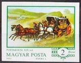 Hungary 1977 19th-century Mail Coach-Stamps-Hungary-Mint-StampPhenom