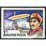 Hungary 1977 Alberto Santos-Dumont-Stamps-Hungary-Mint-StampPhenom