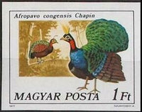 Hungary 1977 Congo Peacock (Afropavo congensis)-Stamps-Hungary-Mint-StampPhenom