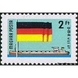 Hungary 1977 Flag of Germany-Stamps-Hungary-Mint-StampPhenom