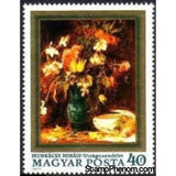 Hungary 1977 "Flowers" by Mihály Munkácsy-Stamps-Hungary-Mint-StampPhenom