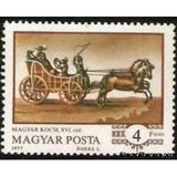 Hungary 1977 Hungarian Coach, Horse 1568-Stamps-Hungary-Mint-StampPhenom