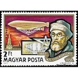Hungary 1977 Konstantin E. Tsiolkovsky-Stamps-Hungary-Mint-StampPhenom