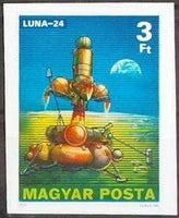 Hungary 1977 Luna 24-Stamps-Hungary-Mint-StampPhenom