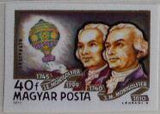 Hungary 1977 Montgolfier Brothers-Stamps-Hungary-Mint-StampPhenom