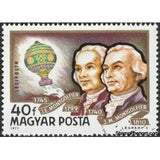 Hungary 1977 Montgolfier Brothers-Stamps-Hungary-Mint-StampPhenom