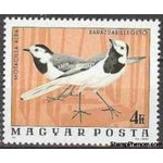 Hungary 1977 White Wagtail (Motacilla alba)-Stamps-Hungary-Mint-StampPhenom