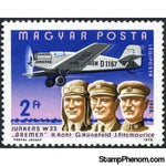 Hungary 1978 Köhl, Hünefeld, Fitzmaurice, Junkers W33-Stamps-Hungary-StampPhenom