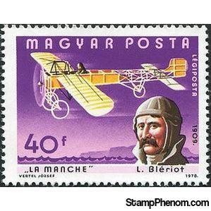 Hungary 1978 Louis Bleriot and La Manche-Stamps-Hungary-StampPhenom