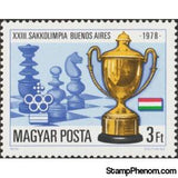 Hungary 1979 23rd Chess Olympics, Buenos Aires-Stamps-Hungary-Mint-StampPhenom