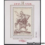 Hungary 1979 450th Death Anniversary of Dürer Souvenir Sheet-Stamps-Hungary-Mint-StampPhenom