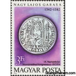 Hungary 1979 Golden Groat of Louis the Great, 14th century-Stamps-Hungary-Mint-StampPhenom