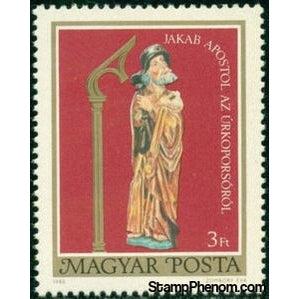 Hungary 1980 Apostle James-Stamps-Hungary-Mint-StampPhenom