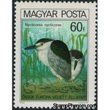 Hungary 1980 Black-crowned Night Heron (Nycticorax nycticorax)-Stamps-Hungary-Mint-StampPhenom