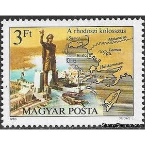 Hungary 1980 Colossos of Rhodes-Stamps-Hungary-Mint-StampPhenom