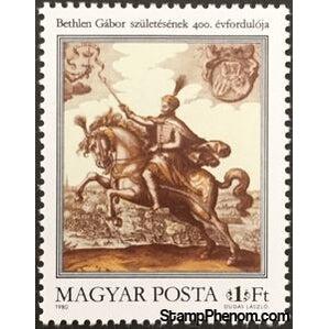 Hungary 1980 Gábor Bethlen, Horse (Equus ferus caballus)-Stamps-Hungary-Mint-StampPhenom