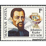 Hungary 1980 Johannes Kepler (1571-1630)-Stamps-Hungary-Mint-StampPhenom
