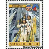 Hungary 1980 Soviet and Hungarian Astronauts-Stamps-Hungary-Mint-StampPhenom