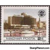 Hungary 1984 Budapest Danube Hotels-Stamps-Hungary-StampPhenom