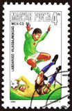 Hungary 1986 World Cup Football - Mexico-Stamps-Hungary-StampPhenom
