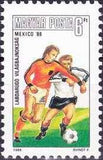 Hungary 1986 World Cup Football - Mexico-Stamps-Hungary-StampPhenom