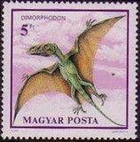 Hungary 1990 Prehistoric Animals-Stamps-Hungary-StampPhenom