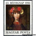 Hungary 1990 Stamp Day - Paintings by Ender Szasz