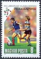 Hungary 1990 World Cup Football - Italy-Stamps-Hungary-StampPhenom