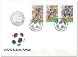 Hungary 1990 World Cup Football - Italy-Stamps-Hungary-StampPhenom