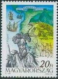 Hungary 1991 Discovery of America by Columbus - 500th Anniversary-Stamps-Hungary-StampPhenom