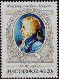 Hungary 1991 Stamp Day - Wolfgang Amadeus Mozart-Stamps-Hungary-StampPhenom