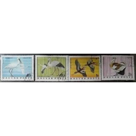 Hungary Birds , 4 stamps-Stamps-StampPhenom-StampPhenom