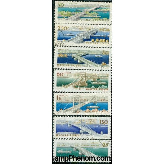 Hungary Ships Lot 2 , 7 stamps