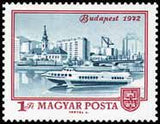 Hungary 1972 Budapest, 1972, 1fo Prus bl & rose car - Hungary 1972 Budapest, 1972, 1fo Prus bl & rose car