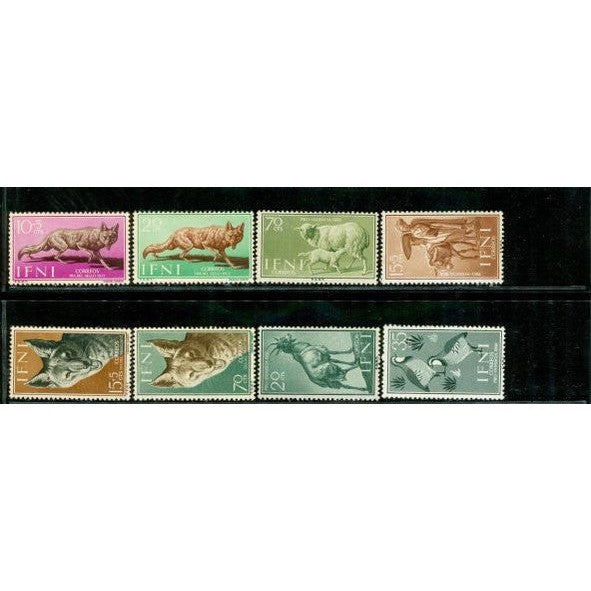 Ifni Animals , 8 stamps