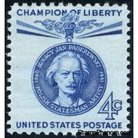 United States of America 1960 Ignacy Jan Paderewski (1860-1941)