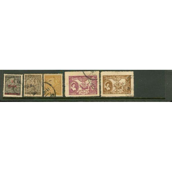 India Lot , 5 stamps