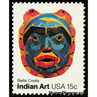 United States of America 1980 Indian Art - Bella Coola Tribe