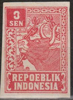 Indonesia 1946 Chain Breaker Bull-Stamps-Indonesia-Mint-StampPhenom